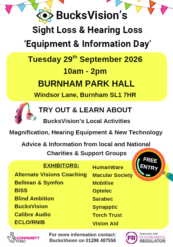 Equipment and information day Burnham 2026!